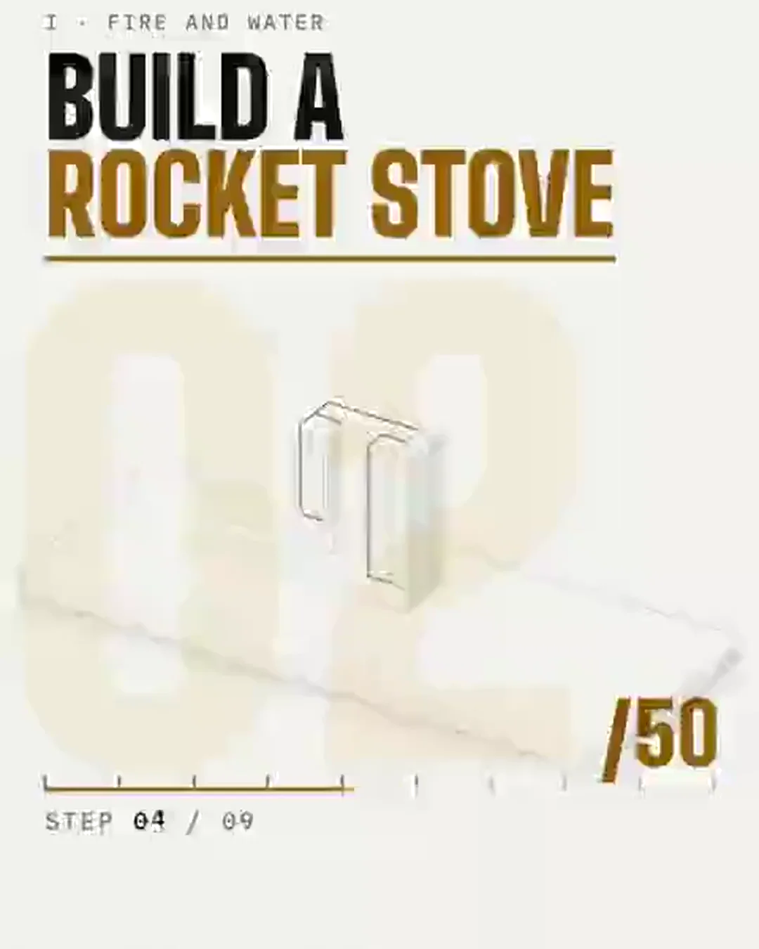Rocket stove and boiler, build and run