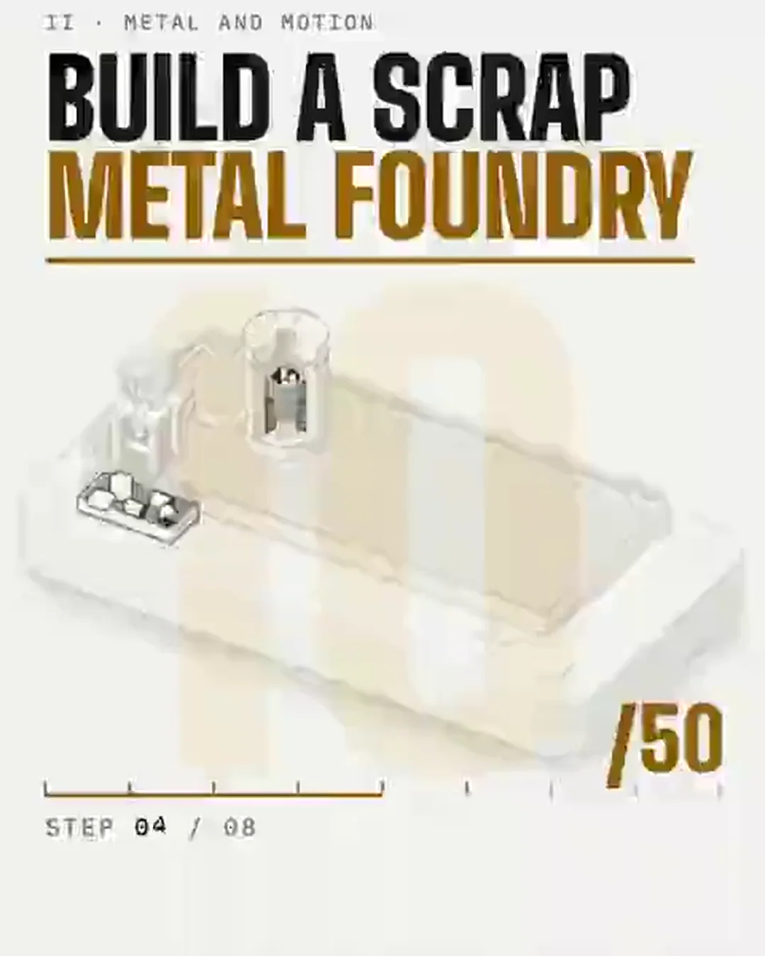 Scrap metal foundry, build and run