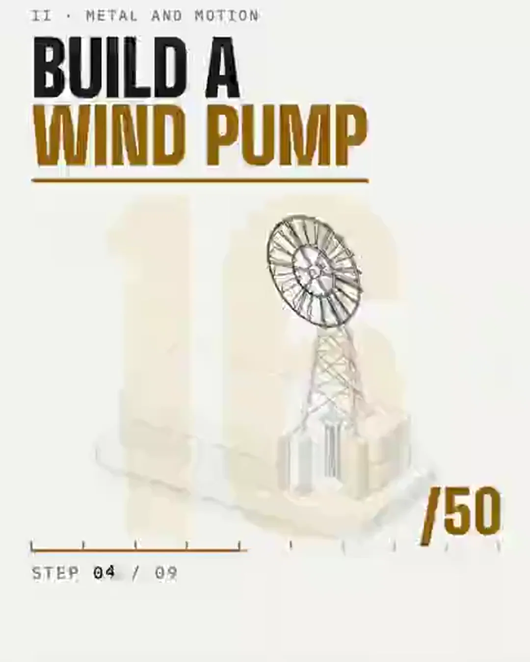 Wind pump, build and run
