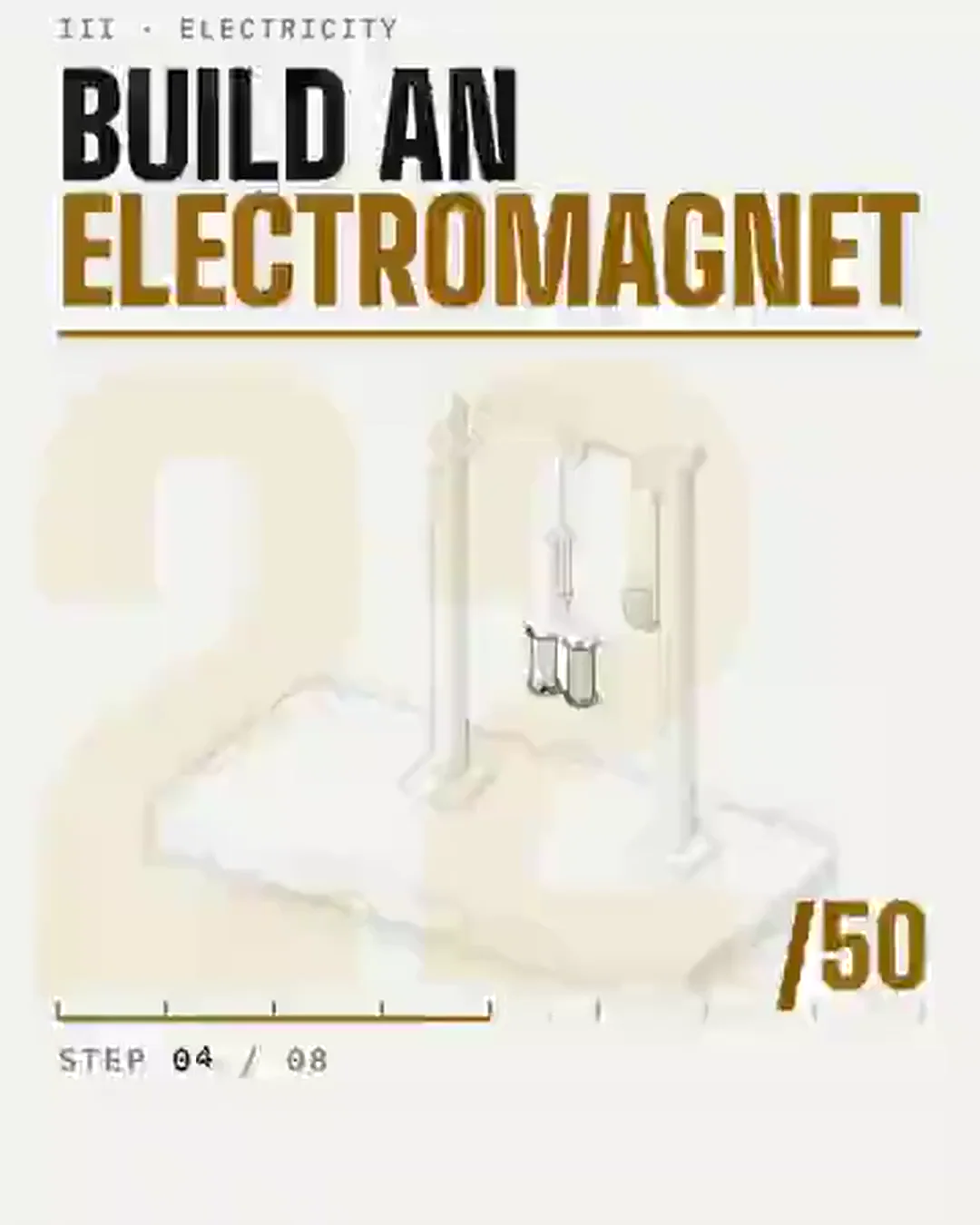 Electromagnet, build and run