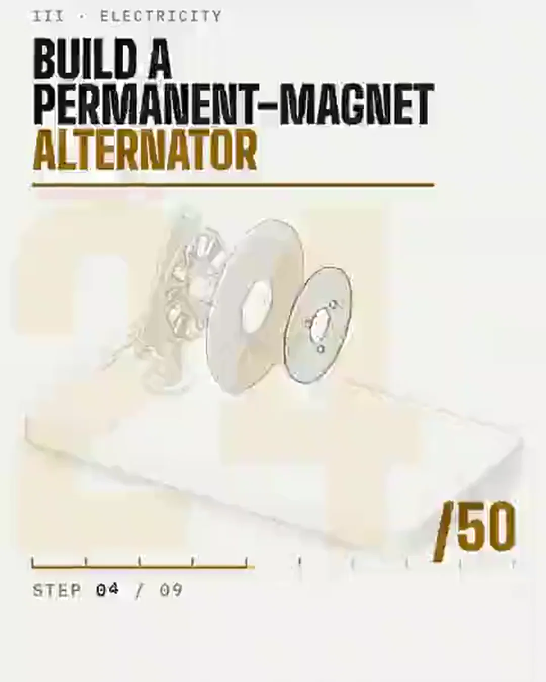 Permanent-magnet alternator, build and run