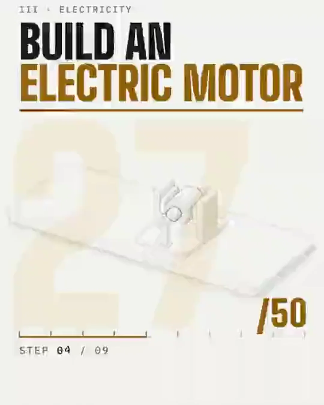 Electric motor, build and run