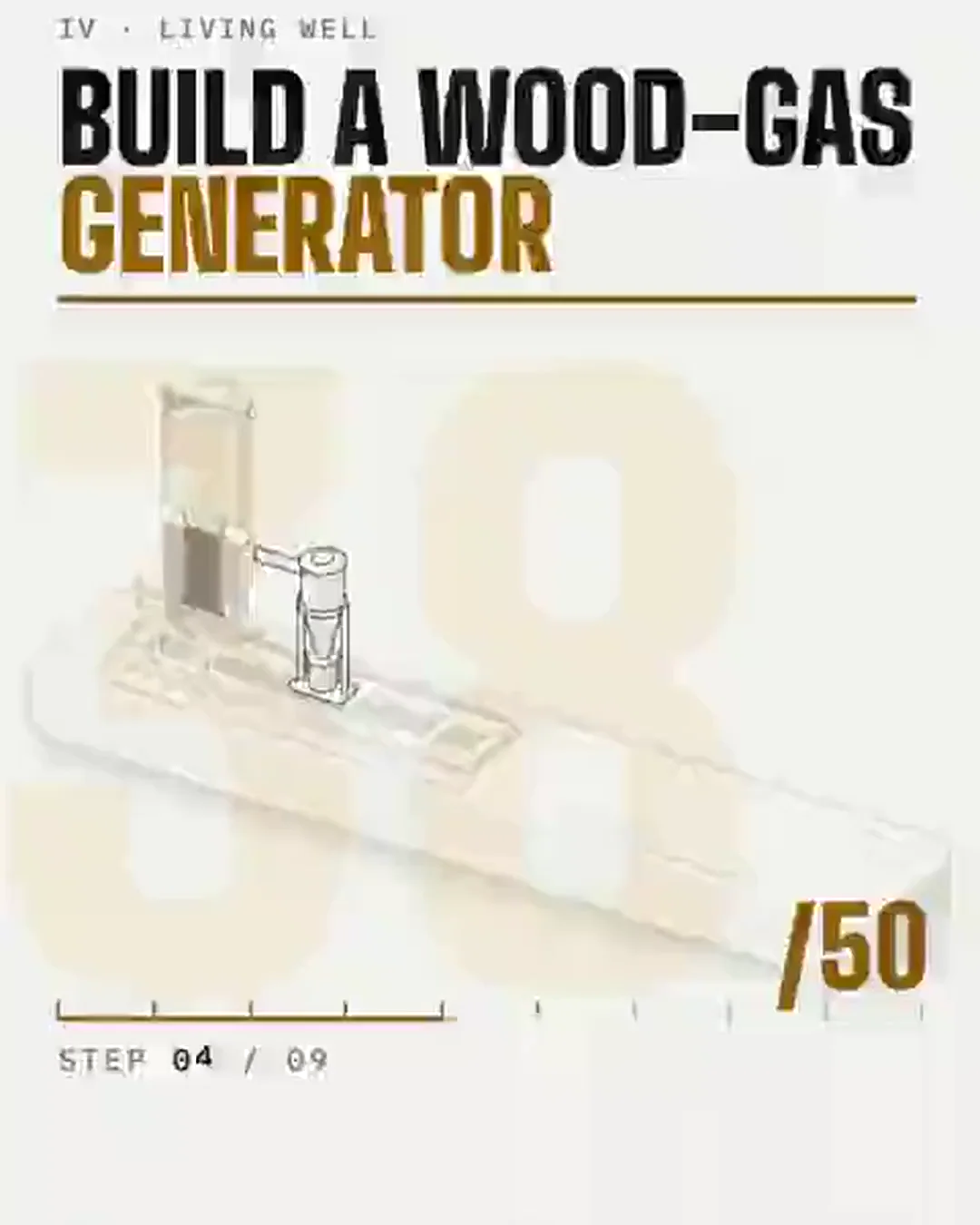 Wood-gas generator, build and run