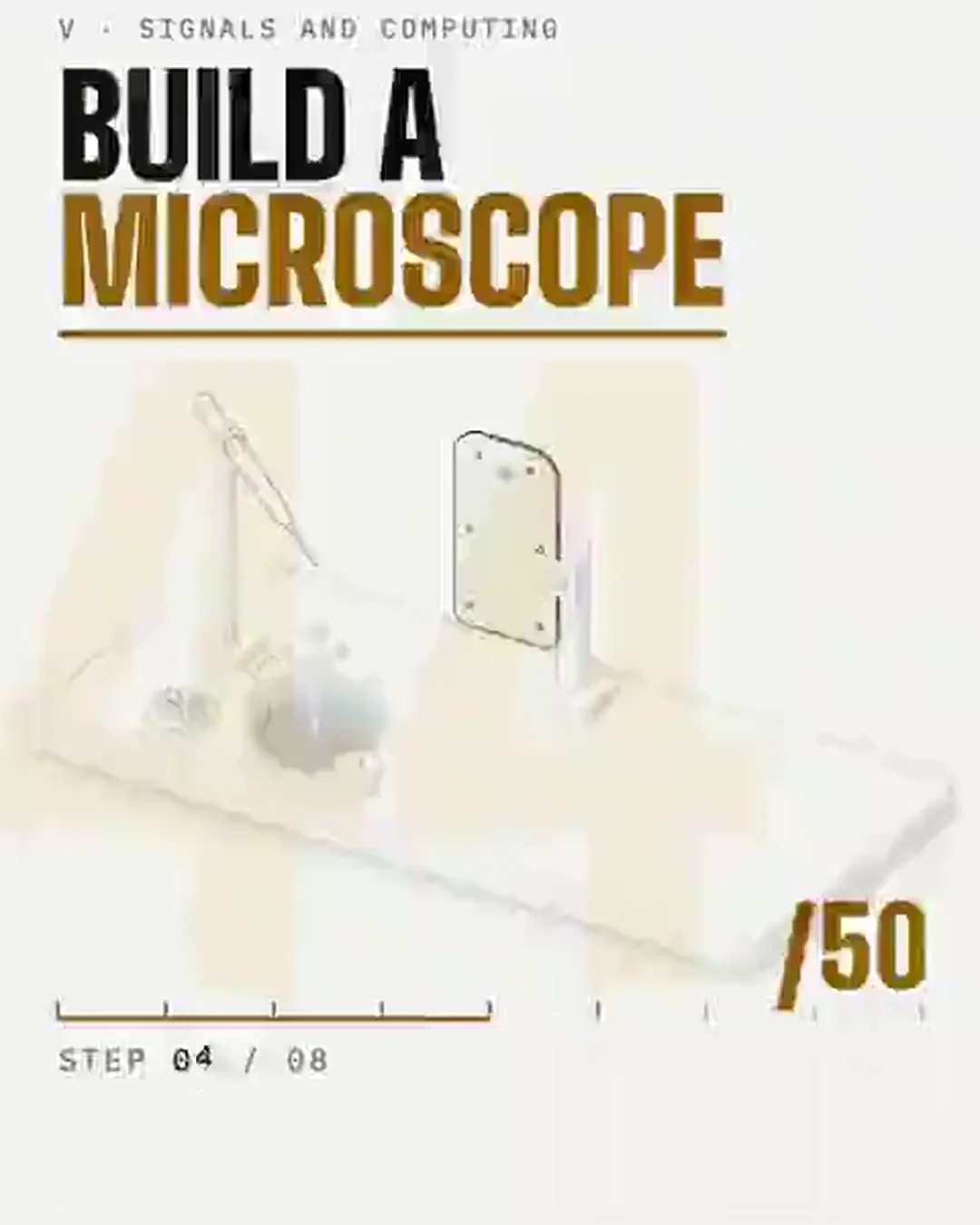 Microscope, build and run