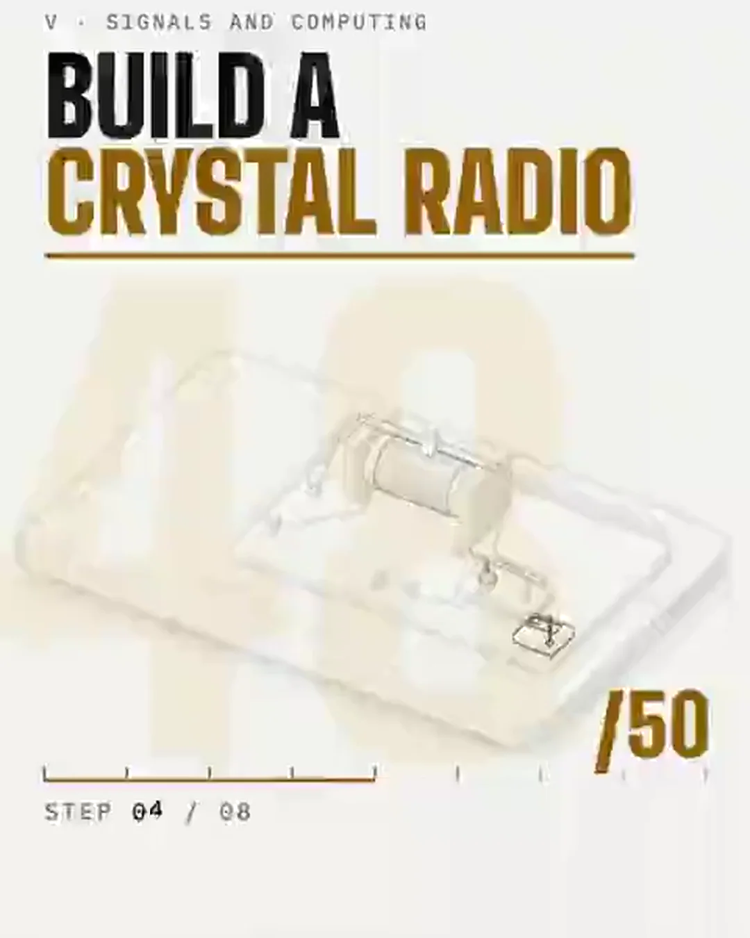 Crystal radio, build and run