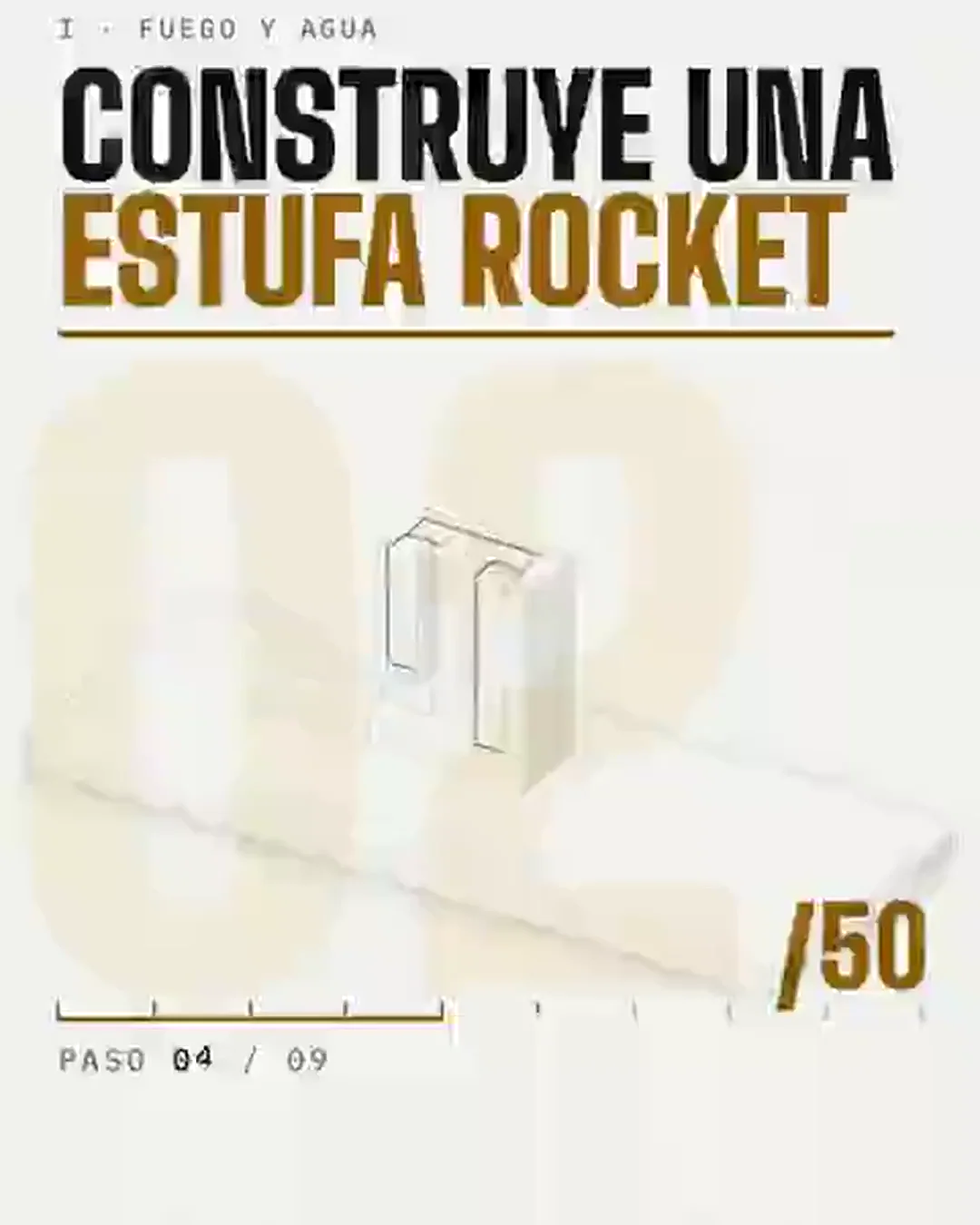 Estufa rocket y hervidor, montaje y funcionamiento