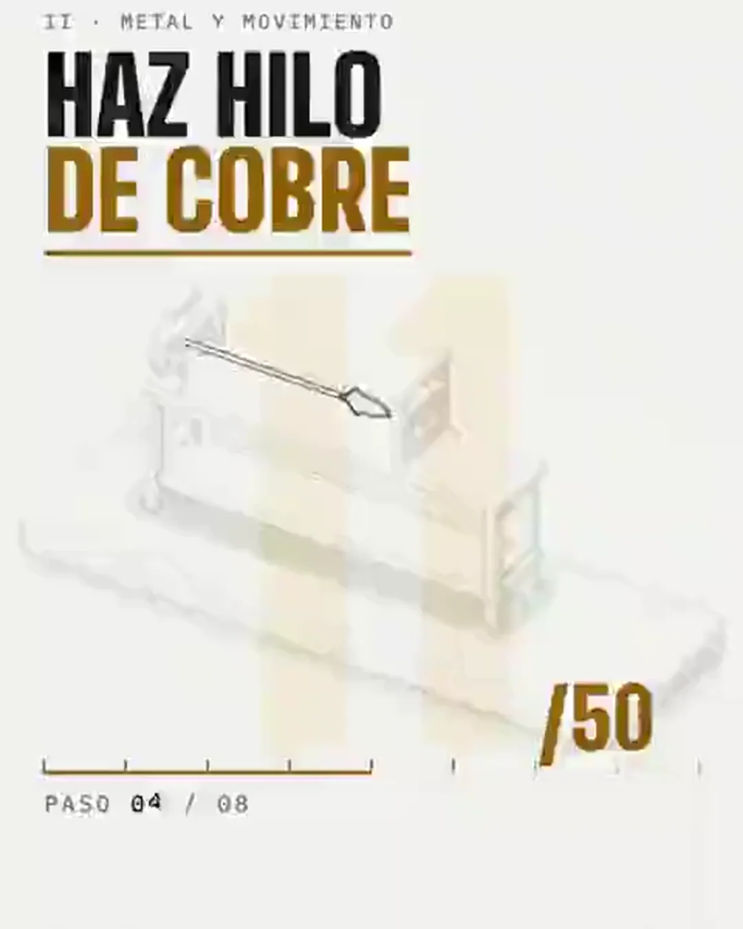 Hilera de trefilar, montaje y funcionamiento