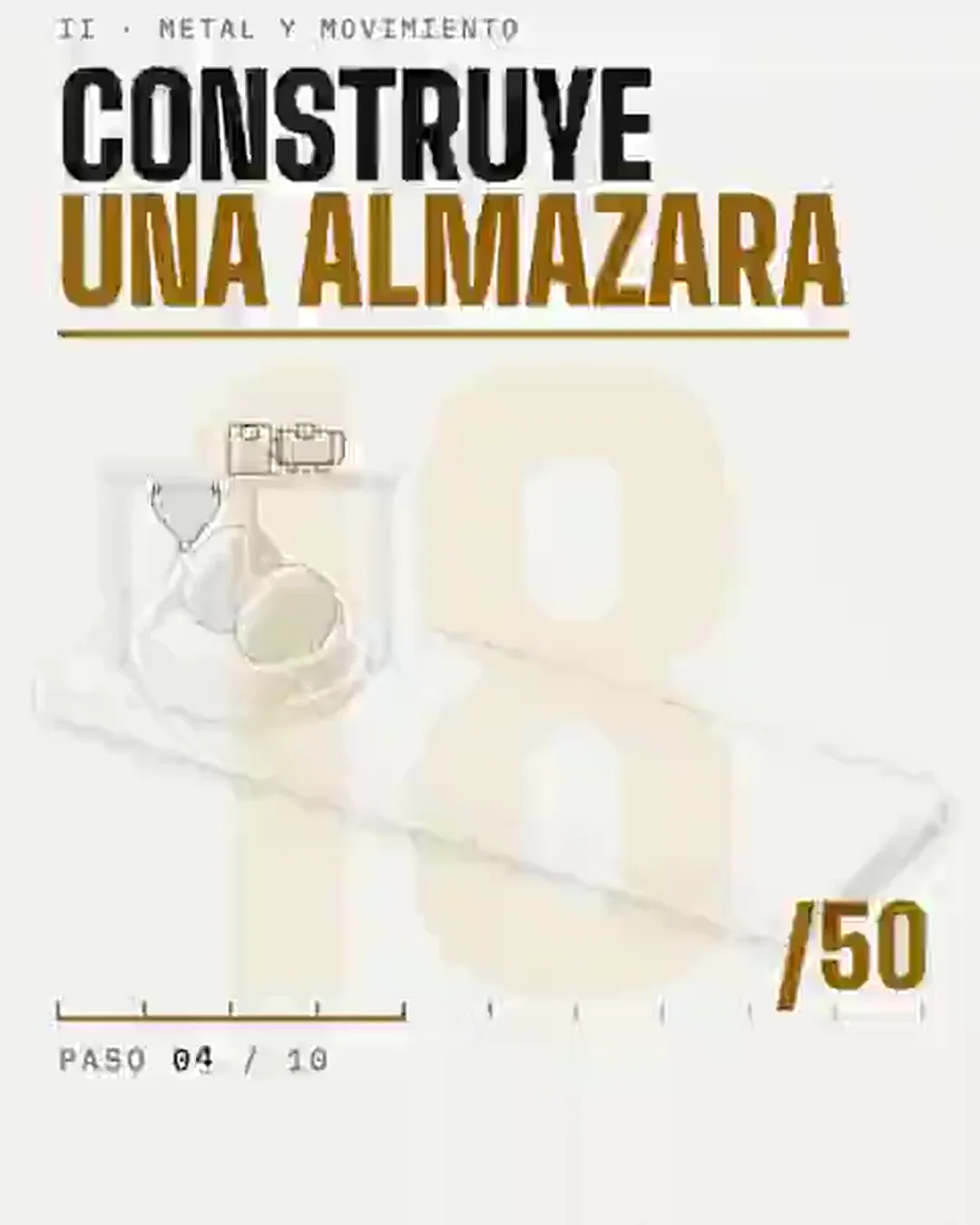 Almazara, montaje y funcionamiento