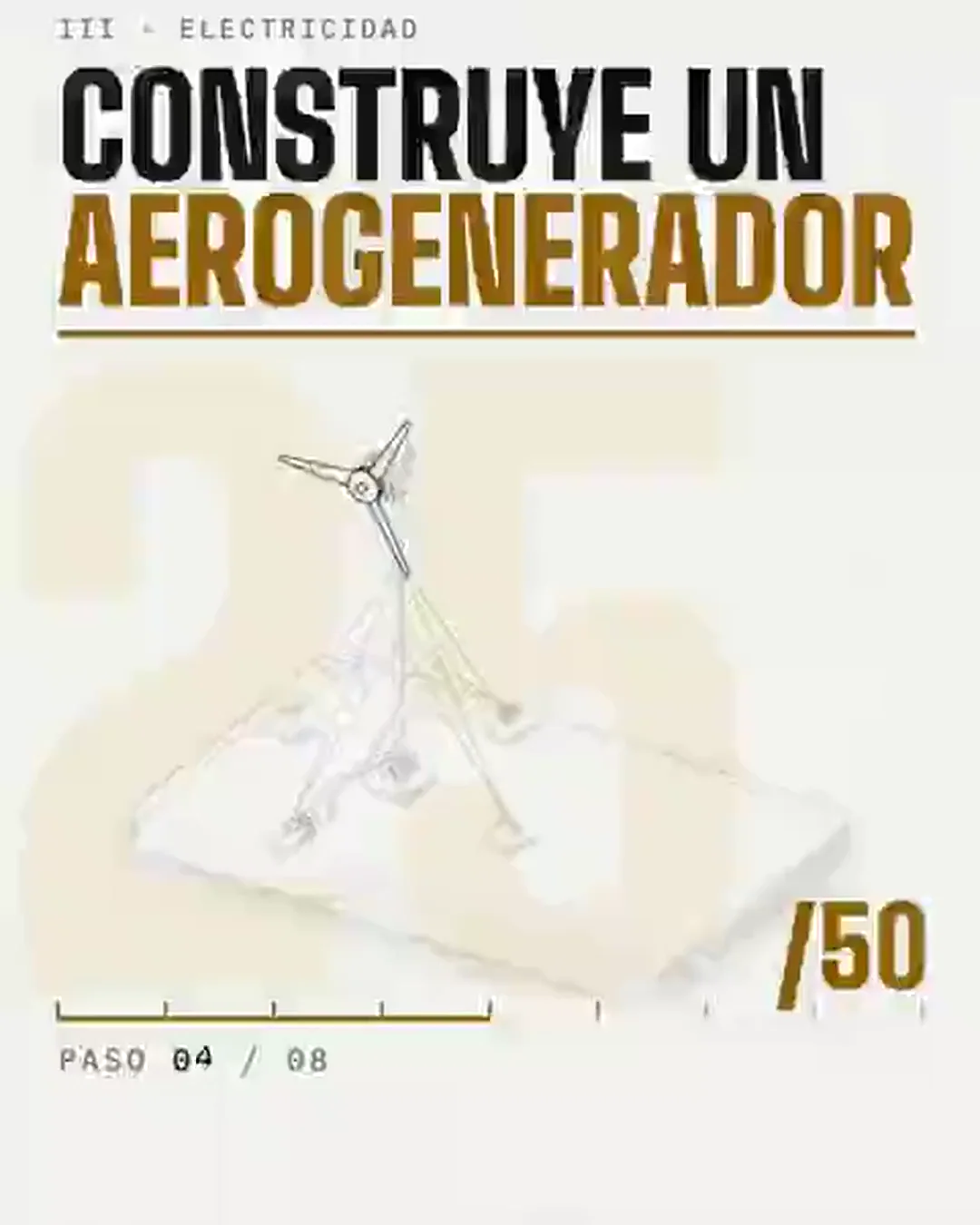 Aerogenerador, montaje y funcionamiento