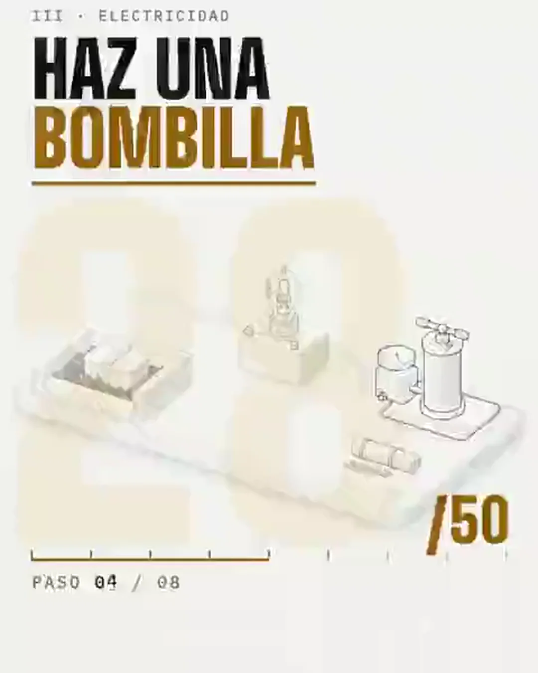 Bombilla, montaje y funcionamiento