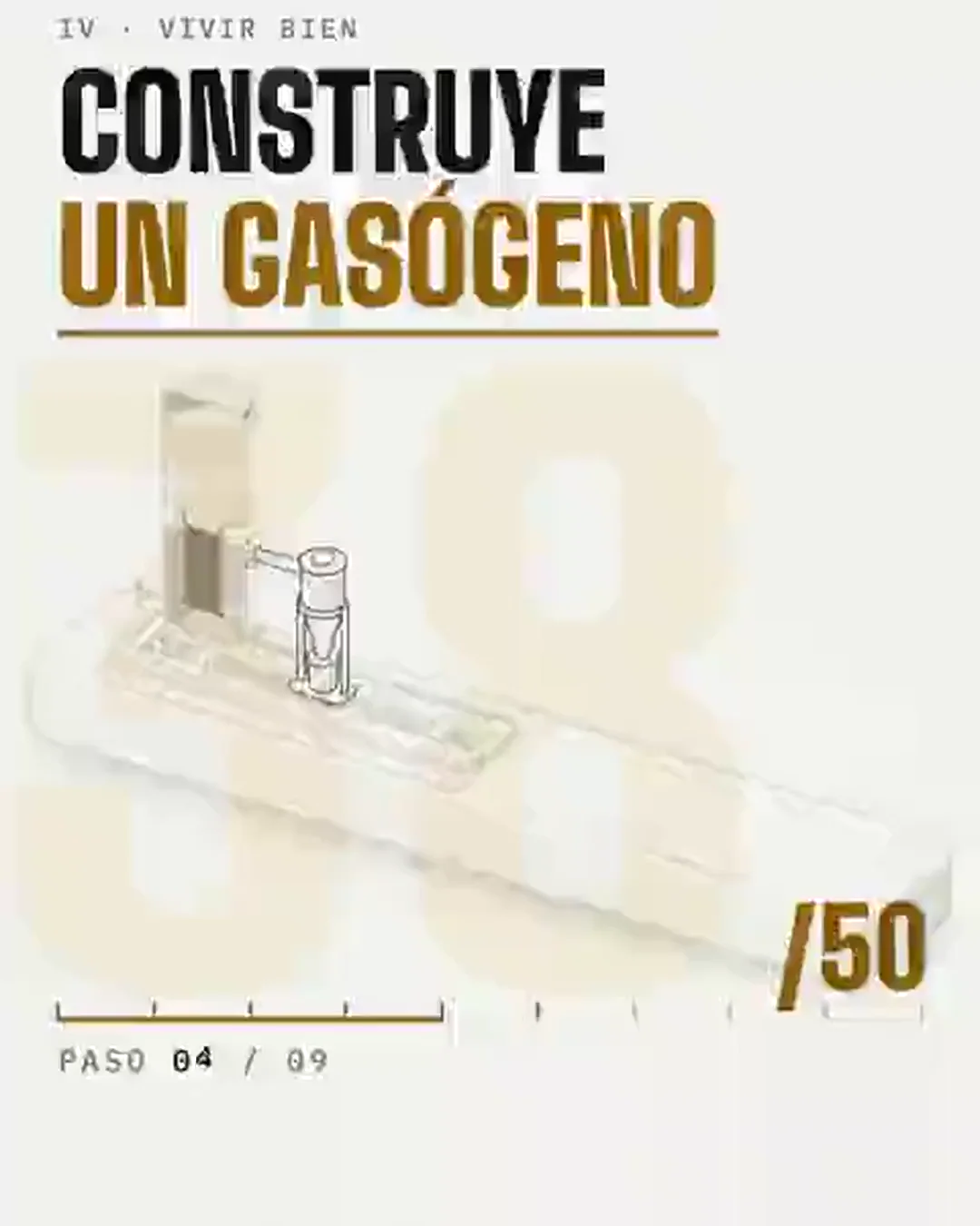 Gasógeno, montaje y funcionamiento