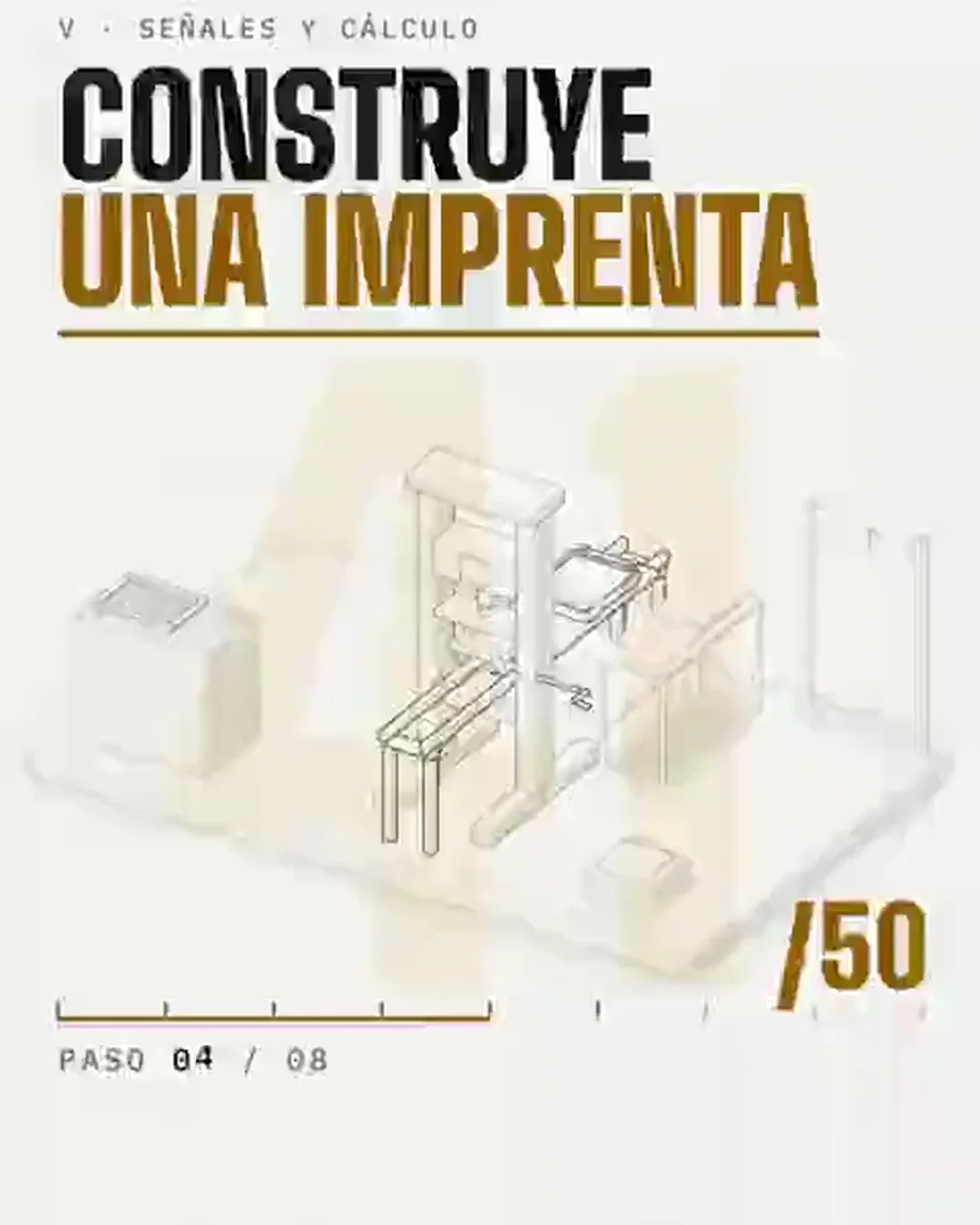 Papel e imprenta, montaje y funcionamiento