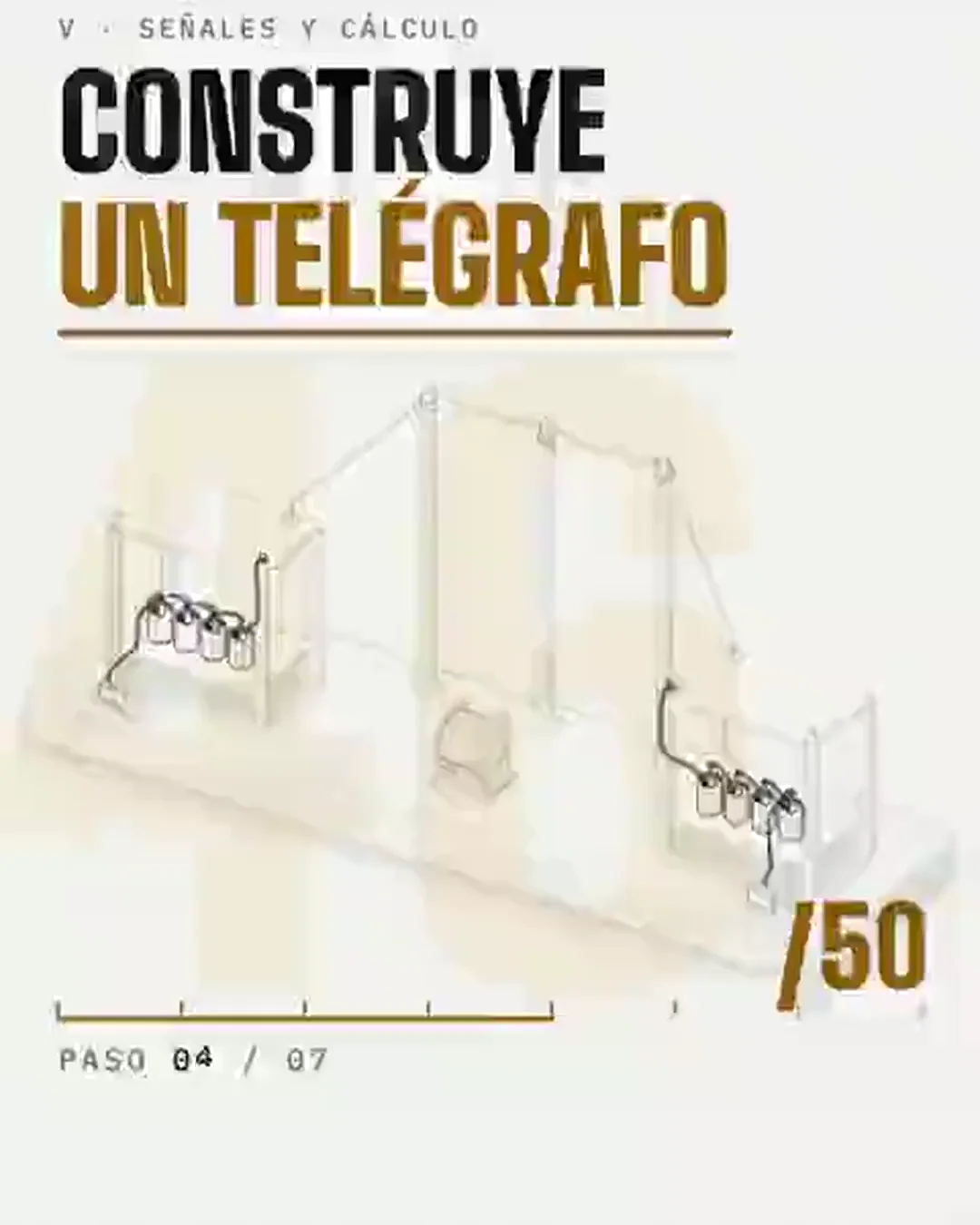 Telégrafo, montaje y funcionamiento