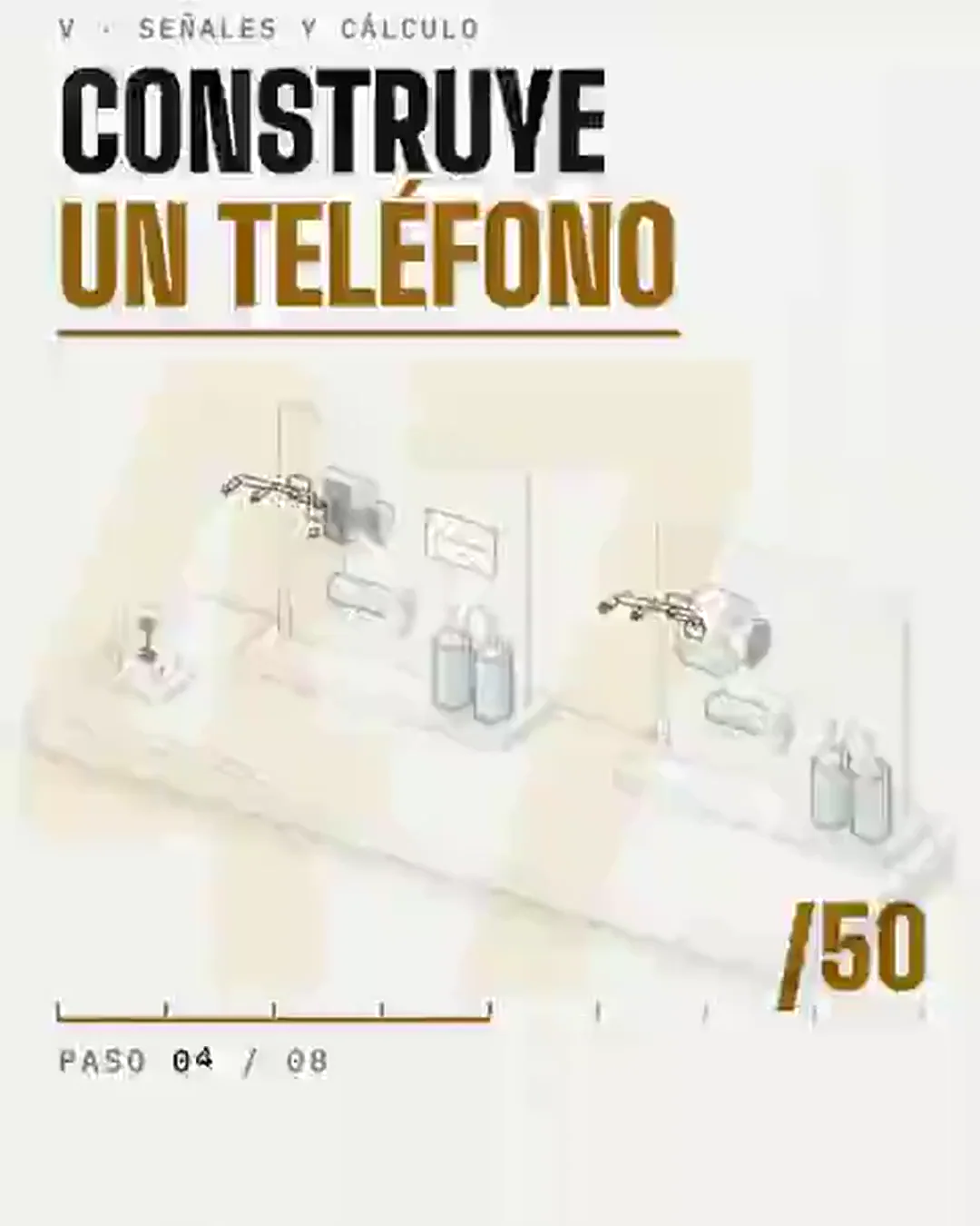 Teléfono, montaje y funcionamiento